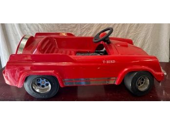 Ride  On Electric Plastic Car Toy 36x22 Missing Battery & Charger