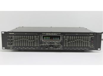 Rare Numark Stereo Frequency Equalizer Analyzer Tone Computer Display - Model EQ2650 - With Rack Mounts