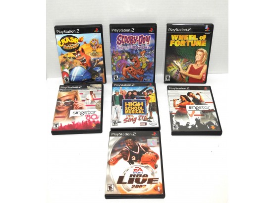 Lot Of Playstation 2 Video Games Crash Bandicoot & More