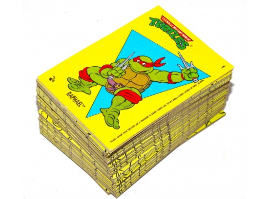 Set Of 1989 Teenage Mutant Ninja Turtles Trading Cards
