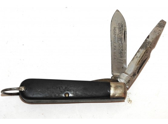 Vintage 7 Inch 2 Blade Camillus Folding Knife