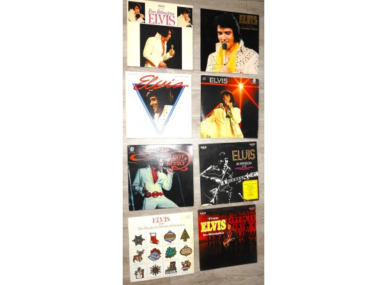 Lot # 3  Vintage Elvis Presley Vinyl  Record Album Covers And Vinyl Are VG - NO SHIPPING ON RECORDS