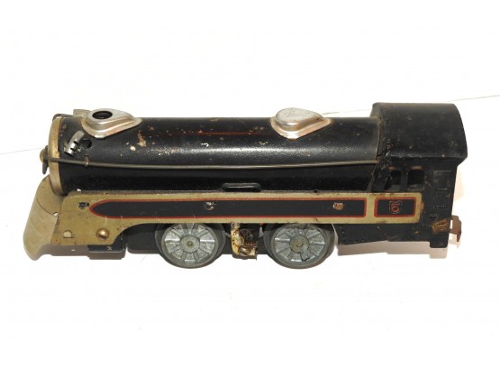 Vintage Mark O Gauge Metal Steam Locomotive Engine Train