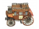 Vintage Working Great Looking Overland Stage Coach Radio