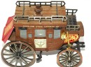 Vintage Working Great Looking Overland Stage Coach Radio
