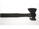 Old Forged Steel Claw Evertite Ax With Wooden Handle