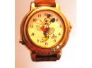 Vintage Mens Lorus Mickey Mouse Wrist Watch