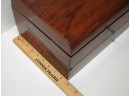 Antique Wooden Connecticut Insignia Fold Out Lap Desk