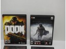 Lot Of 4 PC Video Games All Have PW Codes DOOM & More