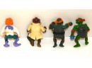 Lot Of 1989 Teenage Mutant Ninja Turtles Action Figures