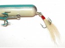 Old Stan Gibbs Turqoise Cast A Lure In Original Box