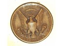 Franklin D Roosevelt Bronze Coin Medallion Size Of A Half Dollar