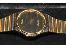 Mens Lucien Piccard Gold & Silver Toned Wrist Watch In Original Case