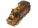 Vintage Brass Steam Locomotive Engine Train Made In Japan HO Scale