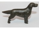 Vintage Small Cast Metal Dog Figurine