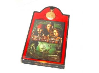 Sealed Pirates Of The Caribbean DVD & Pocket Watch Limited Edition