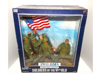 HUGE Soldiers Of The World WW2 12 Inch Figures Dolls Iwo Jima Set NIB GI Joe Type