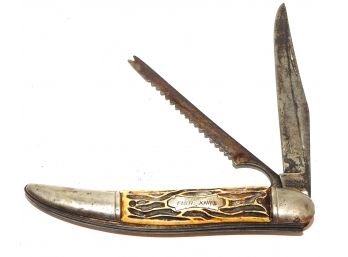 Old 9 Inch Colonial 2 Blade Folding Knife