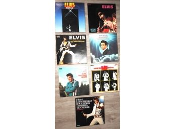 Lot # 4  Vintage Elvis Presley Vinyl  Record Album Covers And Vinyl Are VG- NO SHIPPING ON RECORDS