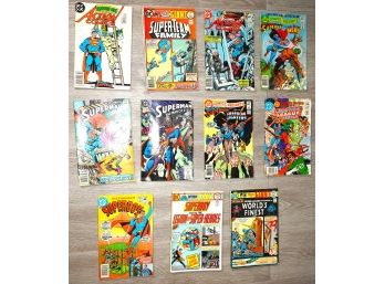 Lot Of Vintage DC Superman Comic Books