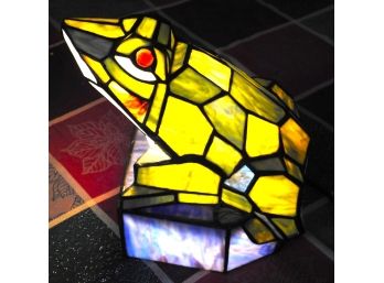 Great Looking Stained Glass From Side Table Lamp Great Colors