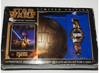 Vintage Collectible Star Wars Watch In Original Box