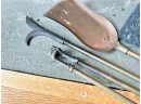 Fine Quality Set Of Fire Place Tools