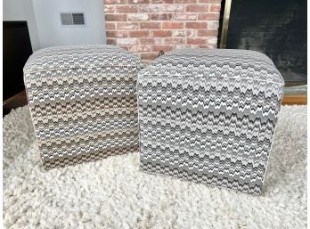 Pair Of Harmony Home Chevron Cubes For Target
