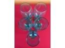 Blue Stemmed Wine Glasses