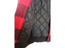 Slyfox Red And Black Plaid Jacket Size Medium