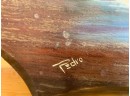 Pedro Signed Ocean Wooden Plaque