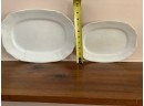 Royal Ironstone China White Platters