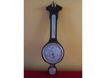 Tradition Hand Rubbed Wood Barometer
