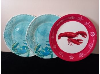Plastic Seafood Platters