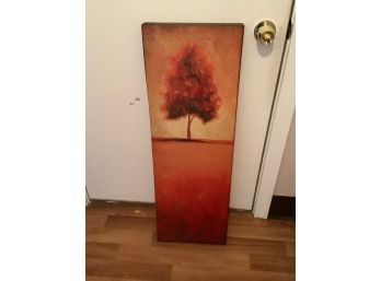 Fall Tree Scene Print On Canvas #17