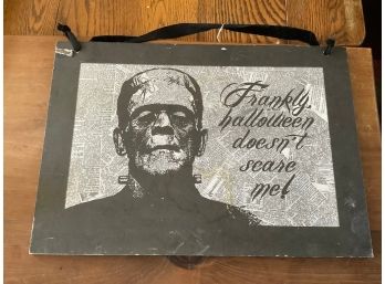 Frankenstein Print On Board #26