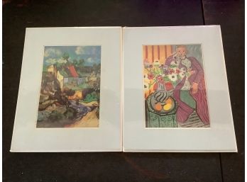 Pair Of Colorful Art Prints #33