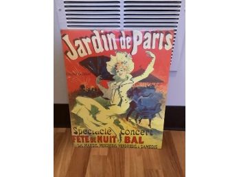 Jardin De Paris Poster Print #59