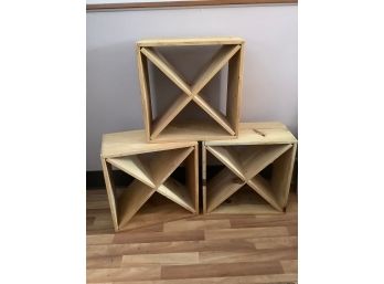 Accent Shelves Lot Of 3