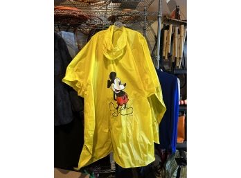 Disney Mickey Mouse Poncho Rain Jacket