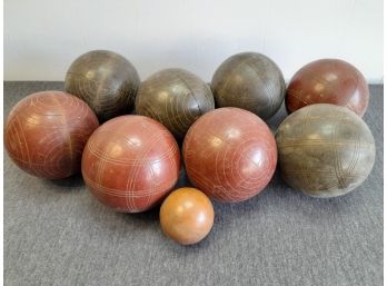 Vintage Bocce Balls
