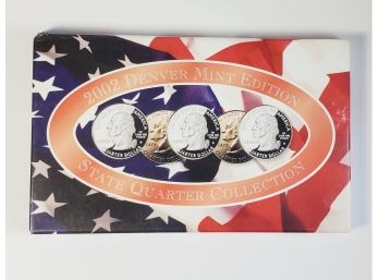 *2002 Denver Mint Edition State Quarter Collection W/ COA & Box
