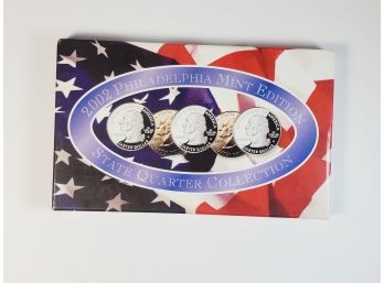 *2002 Philadelphia Mint Edition State Quarter Collection W/ COA & Box