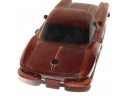 Vintage 12 Inch Solid Cherry Wood 1950s Chevy Corvette