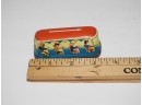 1950s Tin Litho Wind Up Trolley Car Toy Made In Germany