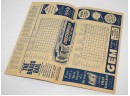 1954 New York Giants Official Baseball Program & Scorecard No Writing Nice Example