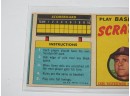 Carl Yastrzemki VINTAGE 1971 TOPPS SCRATCH OFF Baseball CARD UNSCRATCHED & ATTACHED