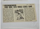 1964 Topps Giant Card Lot Whitey Ford Killebrew & More