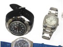Vintage Mens Watch Lot # 3 - AS IS AND AS FOUND-ALL UNTESTED
