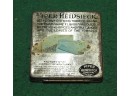 Early Piper Heidsieck Chewing Tobacco Tin Litho Case Including Tobacco